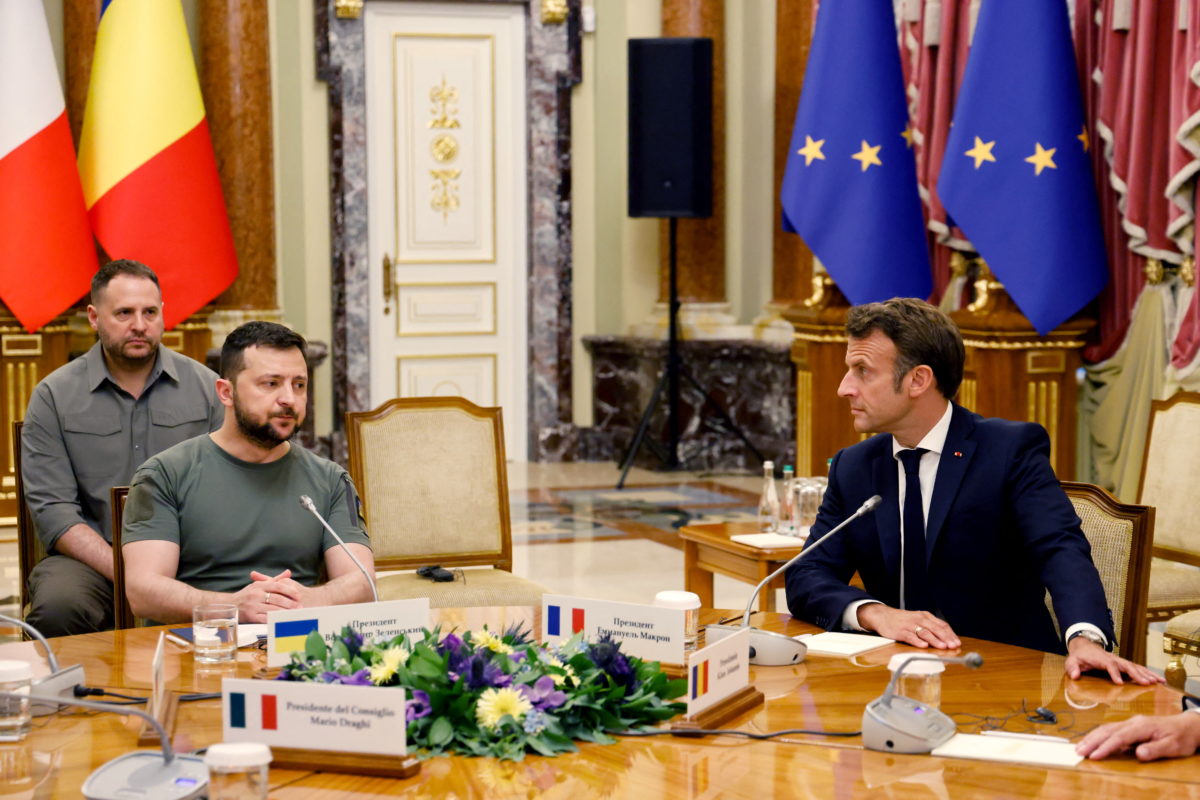 Μακρόν - Ζελένσκι