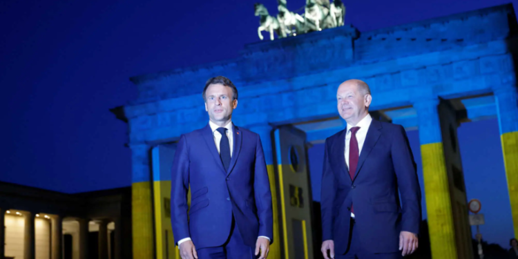 Σολτς - Μακρόν