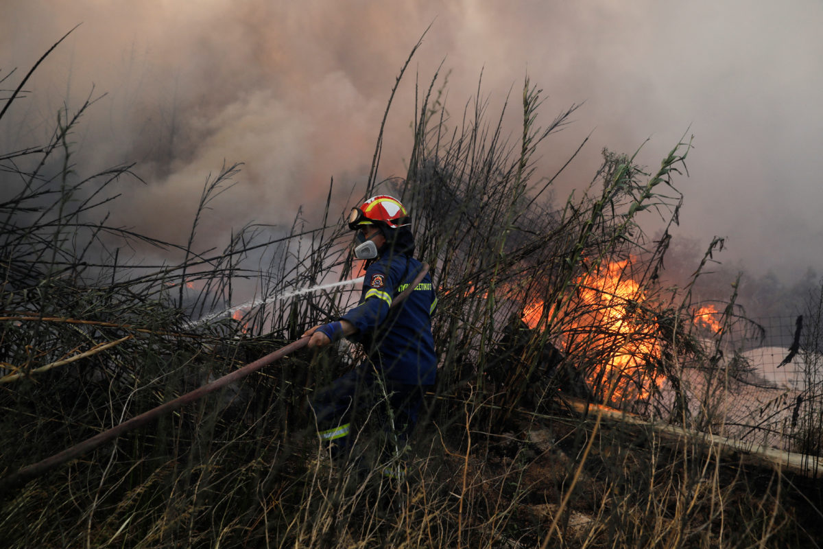 φωτιά στην Πεντέλη