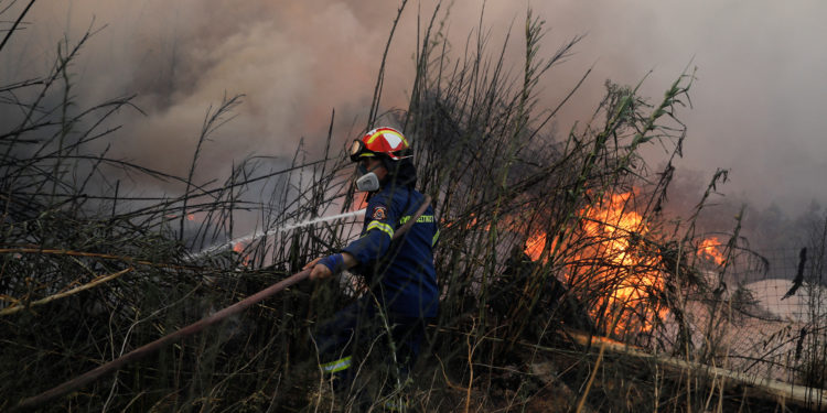 φωτιά στην Πεντέλη