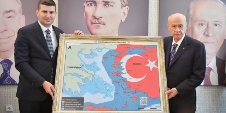 Ο Γερμανός πρέσβης στην Ελλάδα «απάντησε» στον Μητσοτάκη για τον απαράδεκτο χάρτη Μπαχτσελί [pic, vid]