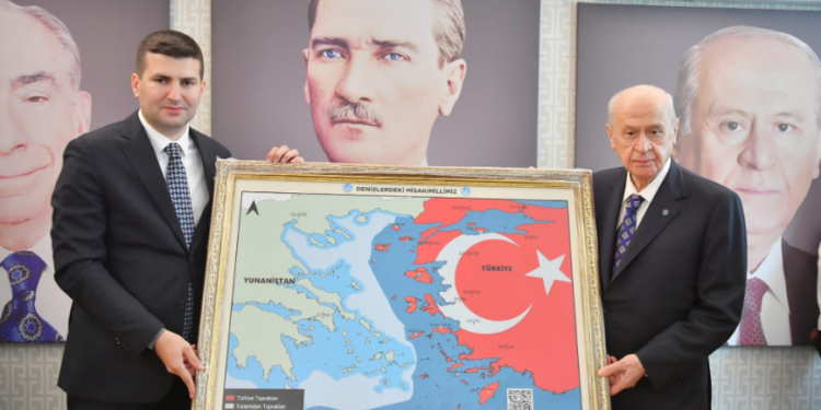 Γκρίζοι Λύκοι: Νέο εθνικιστικό παραλήρημα από το συγκυβερνών κόμμα της Τουρκίας με «στόχο» την Κρήτη [pic]