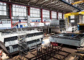 Belharra: Πλάνα από την κατασκευή της νέας φρεγάτας του Πολεμικού Ναυτικού [pics]