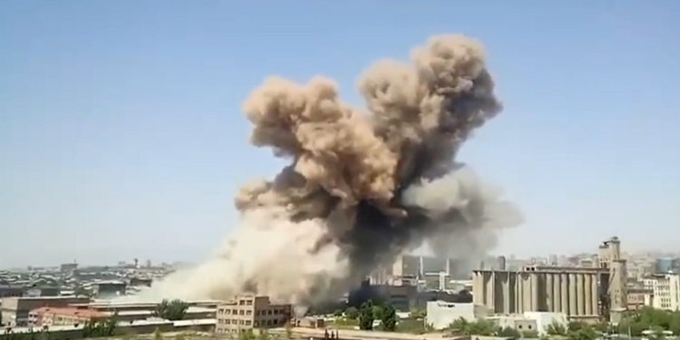 Γερεβάν - έκρηξη