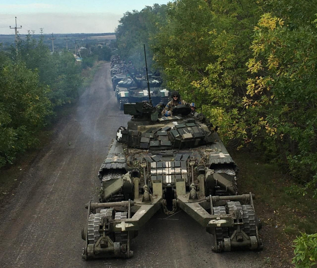Μόσχα - ουκρανική αντεπίθεση