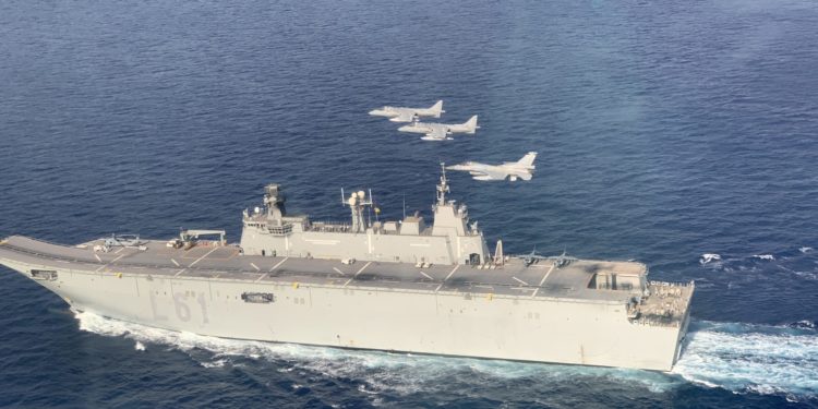 Εντυπωσιακές εικόνες από τις συνεκπαιδεύσεις των ελληνικών ΕΔ με την ισπανική Αμφίβια Δύναμη Κρούσης