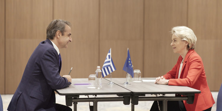 Μητσοτάκης - ντερ Λάιεν