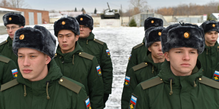 Ρωσία - εθελοντές στρατιώτες