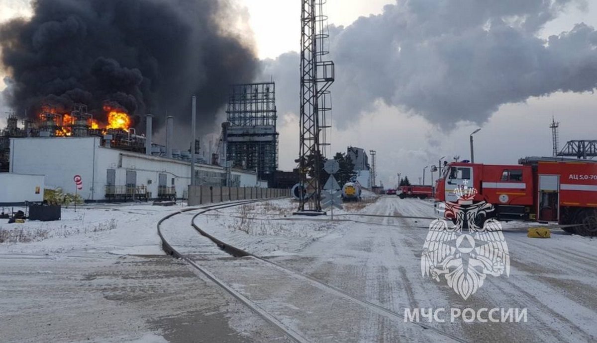 πυρκαγιά - Ιρκούτσκ