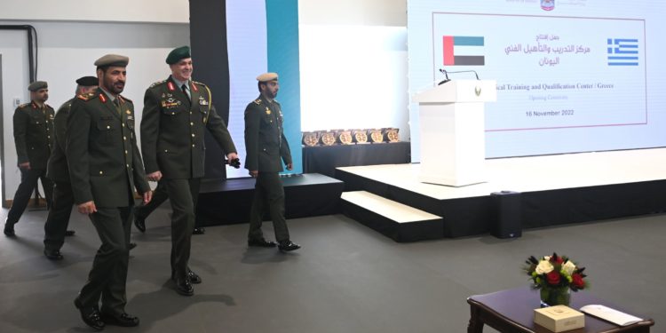 Εγκαινιάστηκε το «Training and Qualification Centre» των Ενόπλων Δυνάμεων των ΗΑΕ στον Αυλώνα [pics, vid]
