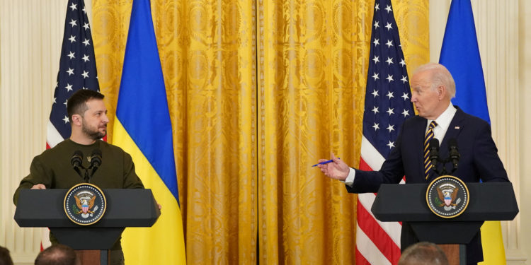 Μπάιντεν - Ζελένσκι