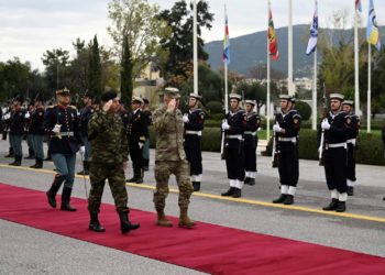 Α/ΓΕΣ: Υποδέχθηκε τον Αρχηγό του Στρατού των ΗΠΑ – Τι συζητήθηκε [vid,pics]