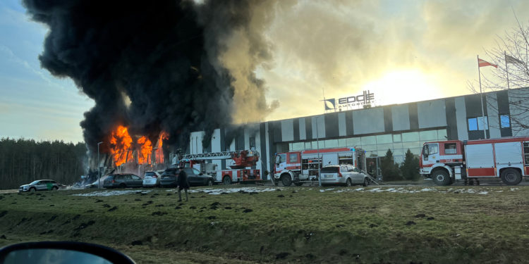 Λετονία: Φωτιά ξέσπασε σε αμερικανικό εργοστάσιο κατασκευής στρατιωτικών drones