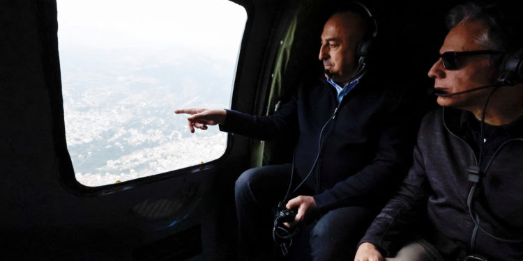 Μπλίνκεν - Τουρκία - ΗΠΑ - σεισμός