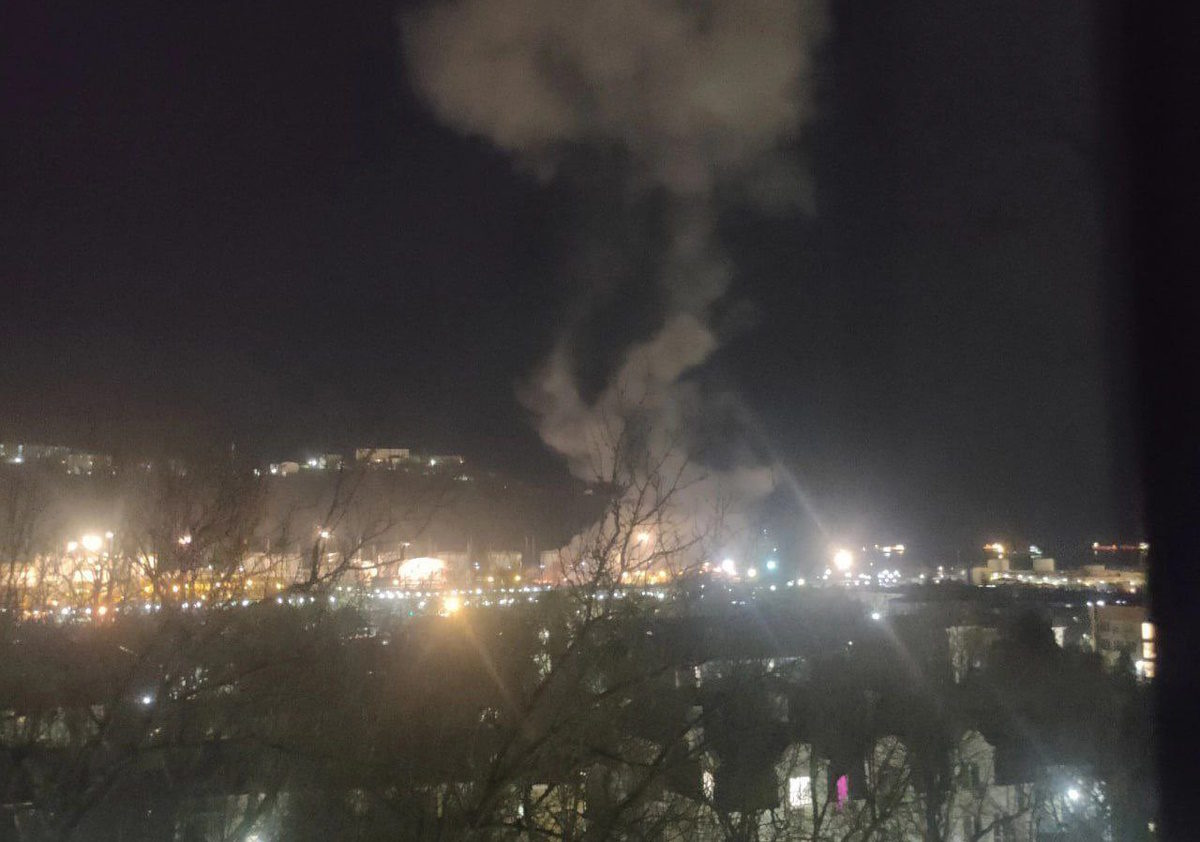 επίθεση με drones - αποθήκη καυσίμων