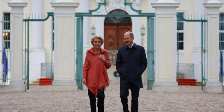 Ούρσουλα φον ντερ Λάιεν - Όλαφ Σολτς