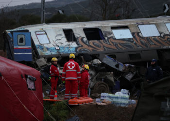 Τέμπη - σύγκρουση τρένων