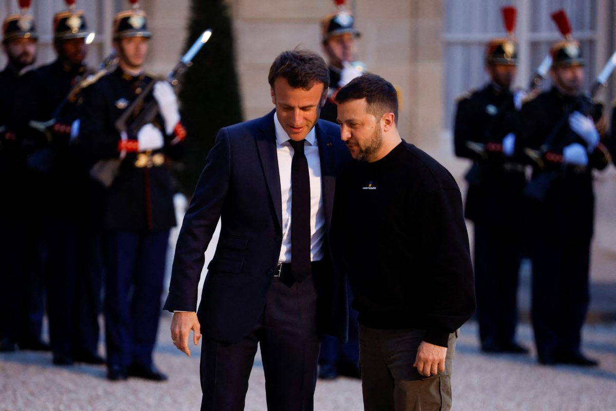 Μακρόν - Ζελένσκι