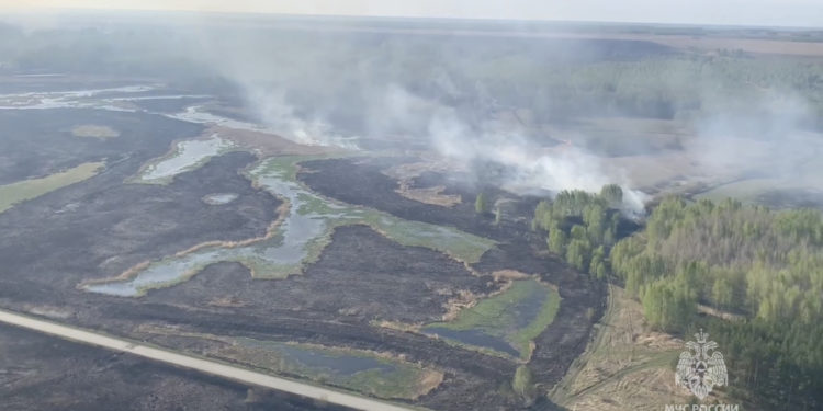 Ρωσία - πυρκαγιές - Ουράλια