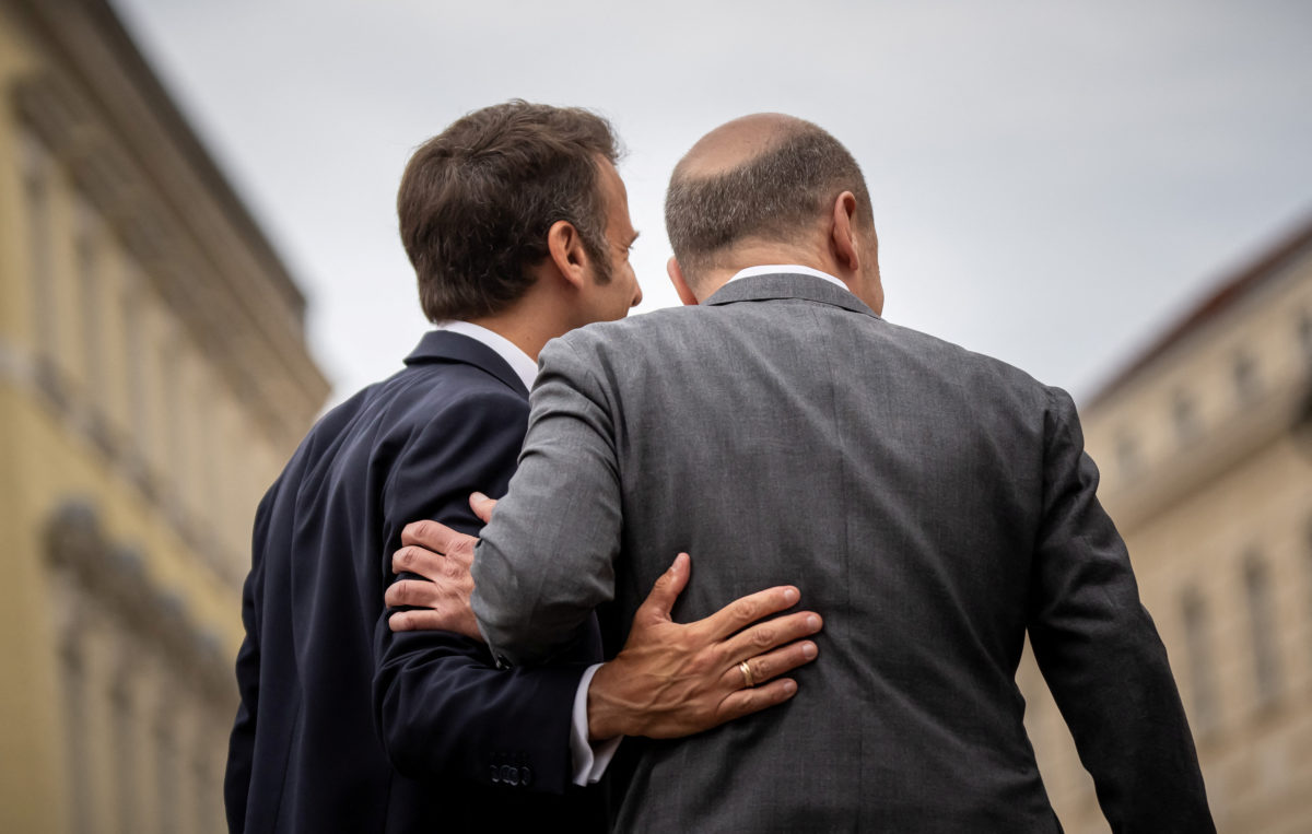 Σολτς - Μακρόν