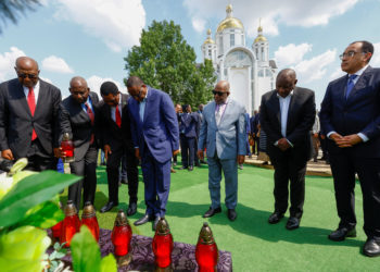 Κίεβο: Δέχεται ρωσική επίθεση την ώρα που Αφρικανοί ηγέτες παρουσιάζουν ειρηνευτικό σχέδιο