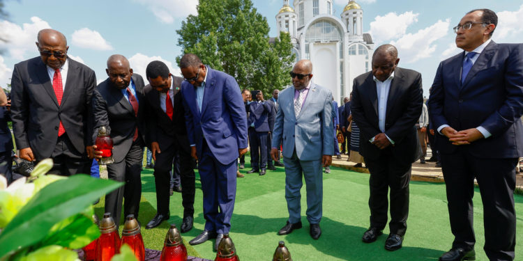 Κίεβο: Δέχεται ρωσική επίθεση την ώρα που Αφρικανοί ηγέτες παρουσιάζουν ειρηνευτικό σχέδιο