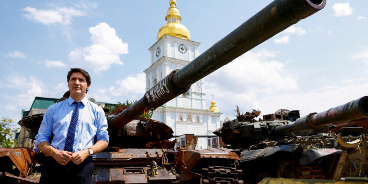 Τριντό - Ουκρανία