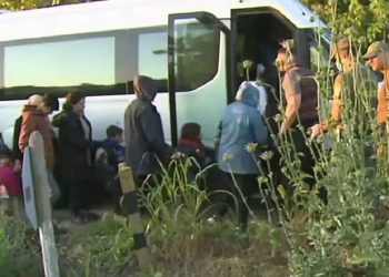 Μετανάστες στον Έβρο