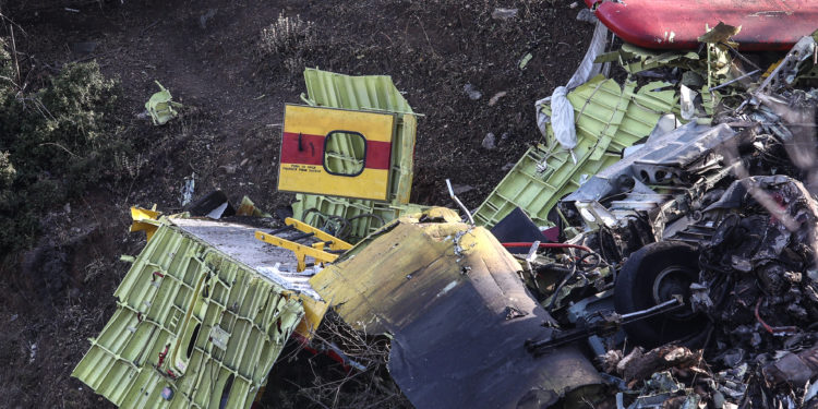 ΠΟΜΕΝΣ - συντριβή Canadair