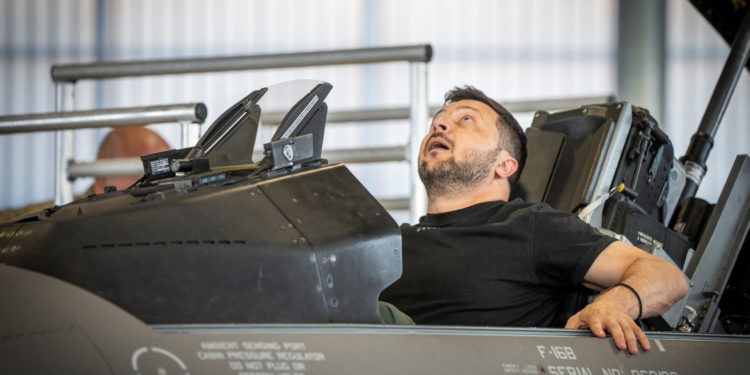 Ζελένσκι για F-16