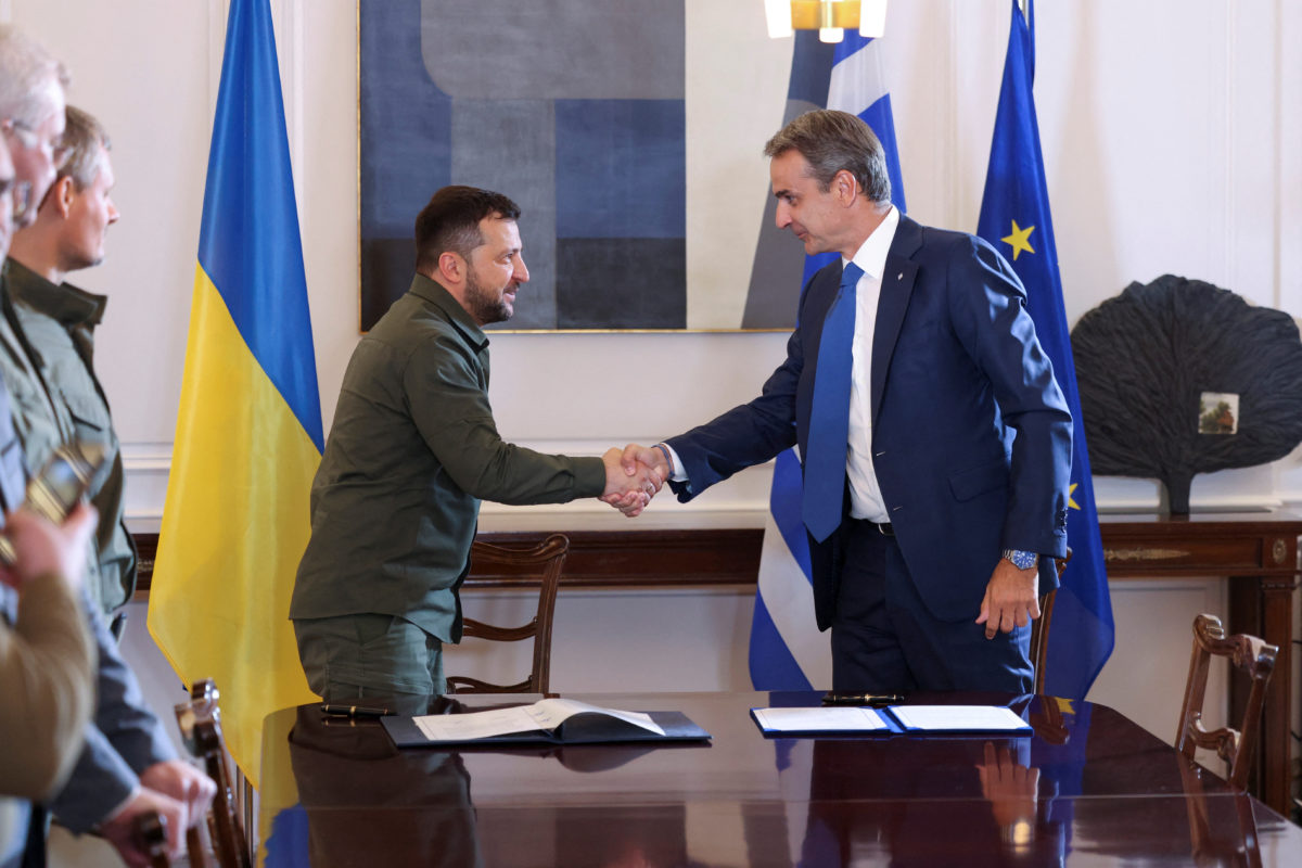 Μητσοτάκης - Ζελένσκι