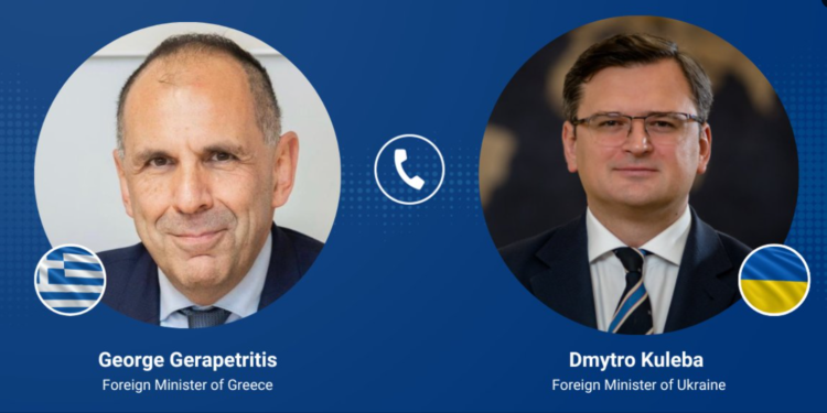 Γεραπετρίτης: Συμφώνησε να επισκεφθεί το Κίεβο μετά από τηλεφωνική επικοινωνία με τον Ουκρανό ΥΠΕΞ