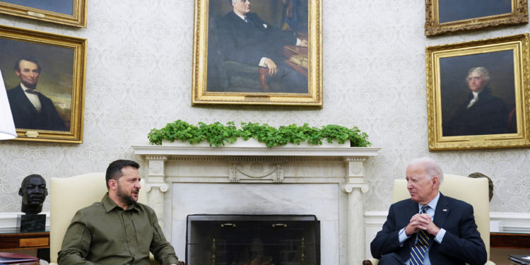 Μπάιντεν - Ζελένσκι