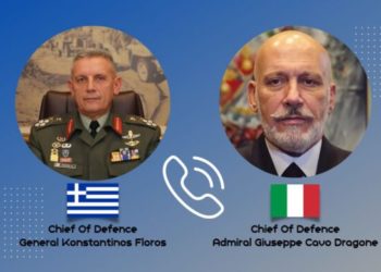 Αρχηγός ΓΕΕΘΑ: Σε «θερμό» κλίμα η επικοινωνία με τον Ιταλό ομόλογό του – «Ραντεβού» την επόμενη εβδομάδα στο Όσλο