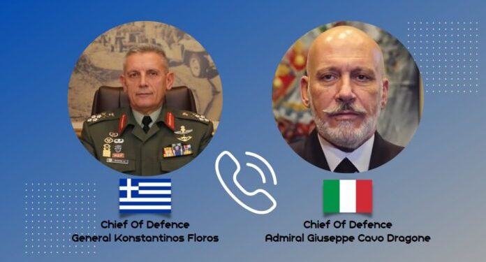 Αρχηγός ΓΕΕΘΑ: Σε «θερμό» κλίμα η επικοινωνία με τον Ιταλό ομόλογό του – «Ραντεβού» την επόμενη εβδομάδα στο Όσλο