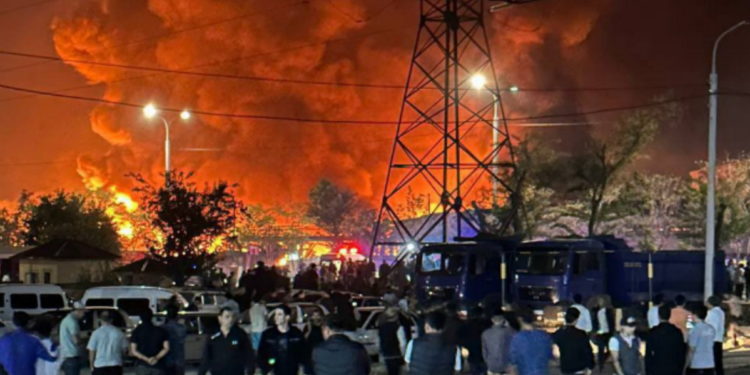 έκρηξη - Τασκένδη