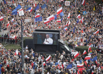 Πολωνία - Διαδήλωση - Τουσκ