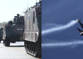 Παρέλαση 28ης Οκτωβρίου: Έκλεψαν τις εντυπώσεις τα άρματα μάχης και τα μαχητικά αεροσκάφη στη Θεσσαλονίκη [vid,pics]