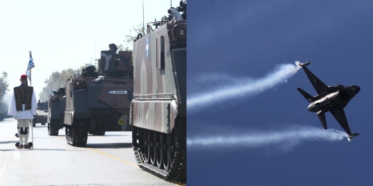 Παρέλαση 28ης Οκτωβρίου: Έκλεψαν τις εντυπώσεις τα άρματα μάχης και τα μαχητικά αεροσκάφη στη Θεσσαλονίκη [vid,pics]