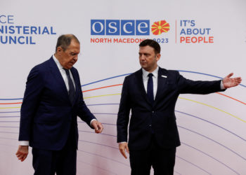 ΟΑΣΕ: «Ο επιθετικός πόλεμος της Ρωσίας κατά της Ουκρανίας αποτελεί ύβρη», λέει ο προεδρεύων ΥΠΕΞ της Βόρειας Μακεδονίας