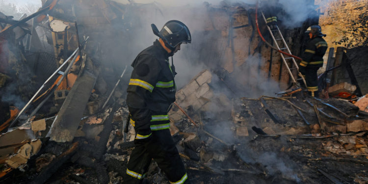 Ουκρανία: Η Ρωσία βομβάρδισε 118 τοποθεσίες σε 10 περιφέρειες το τελευταίο 24ωρο