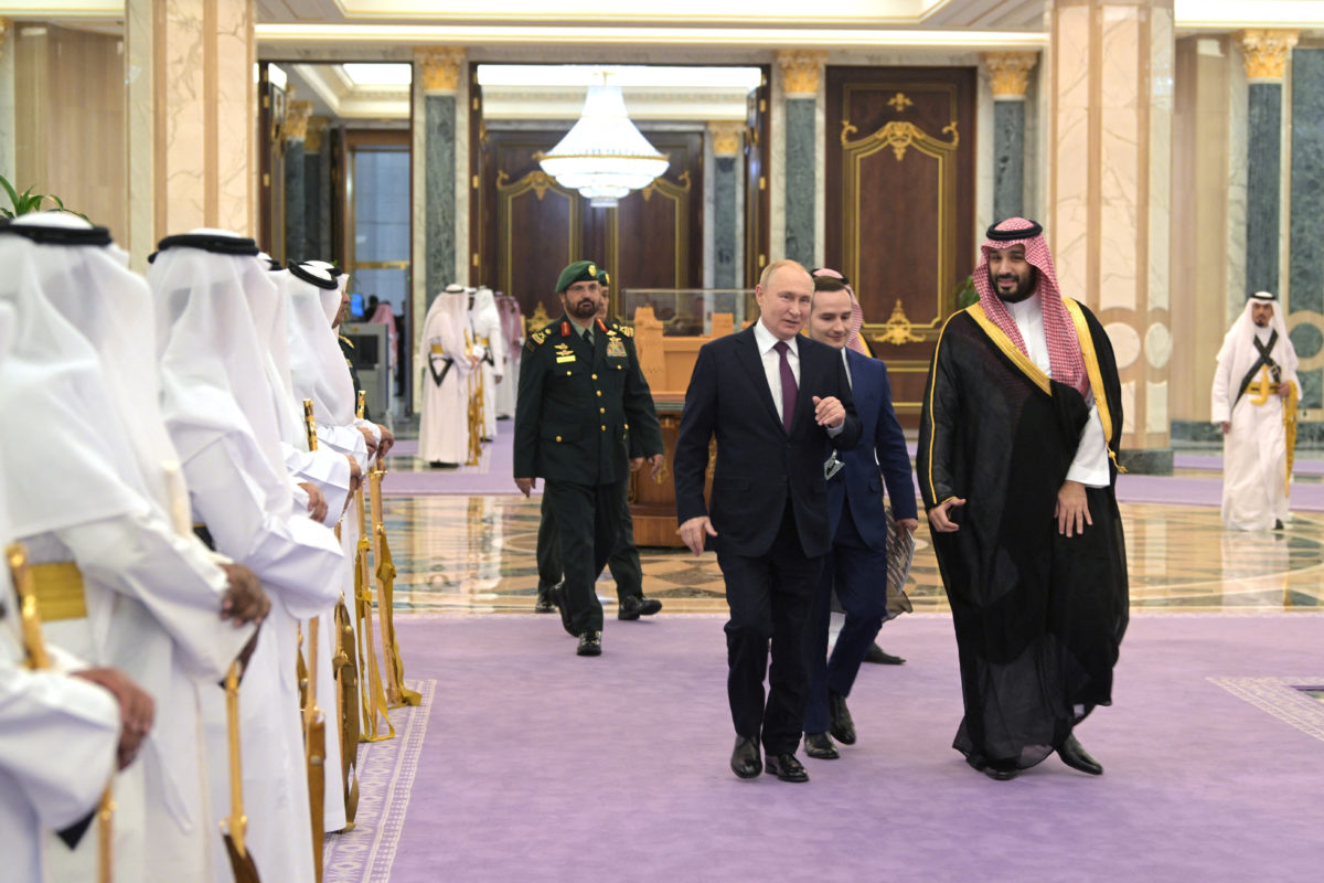 Πούτιν - Σαουδική Αραβία
