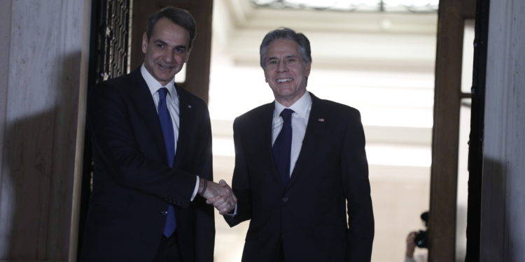 Μητσοτάκης - Μπλίνκεν