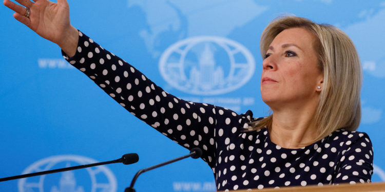 Ζαχάροβα - Ρωσία - Ουκρανία