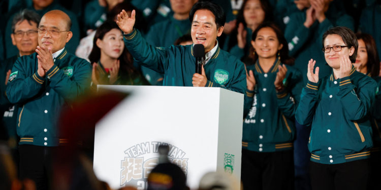Ταϊβάν: «Ανάμεσα στη δημοκρατία και τον αυταρχισμό, θα είμαστε με την πρώτη» δηλώνει ο νέος πρόεδρος Λάι Τσινγκ-τε