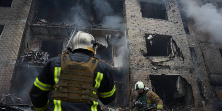 Ζελένσκι - ρωσική επίθεση - Κίεβο