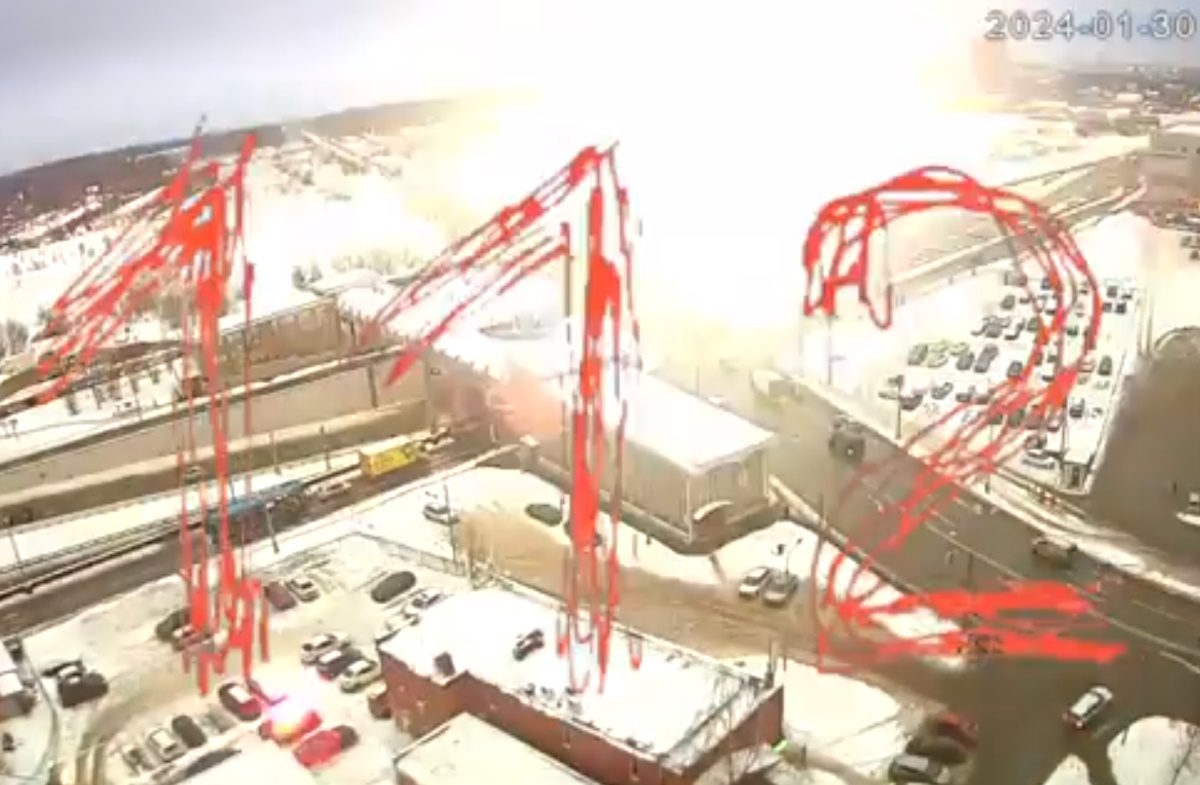 έκρηξη - Μόσχα