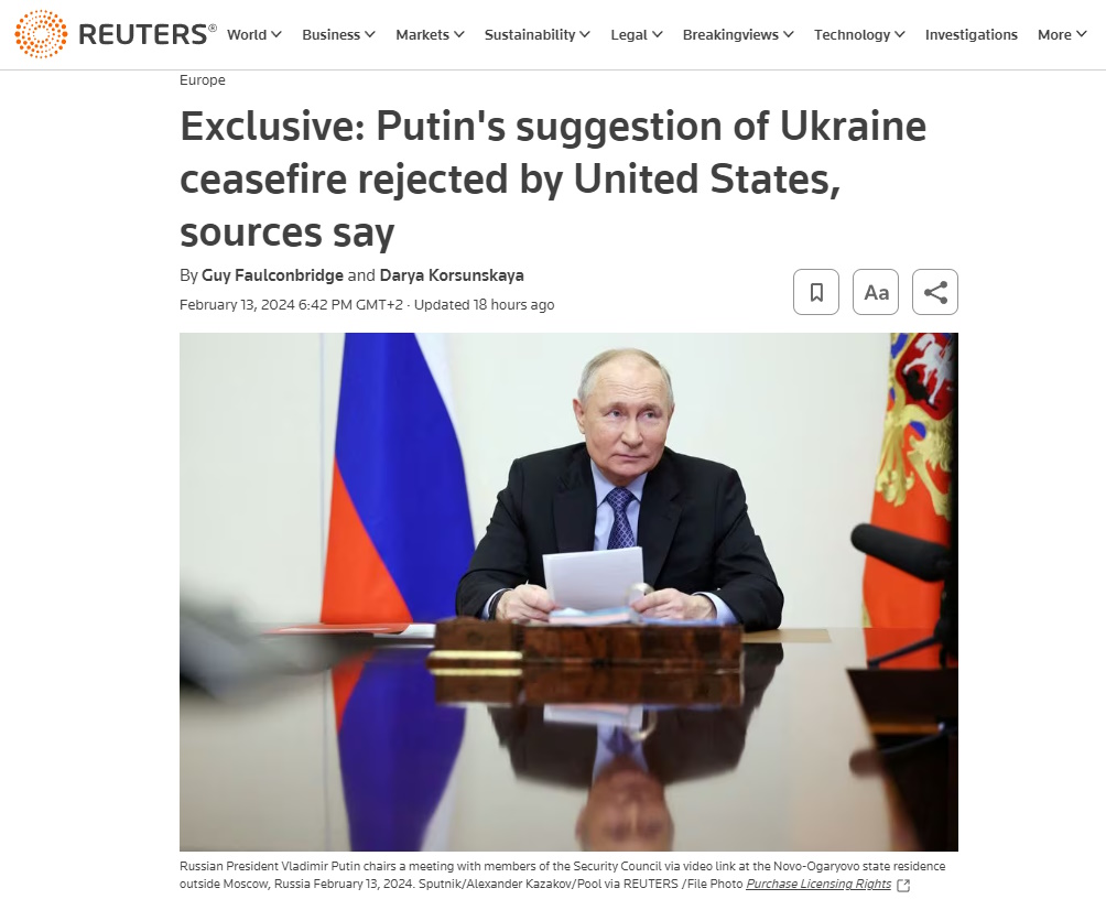 Πούτιν - Reuters