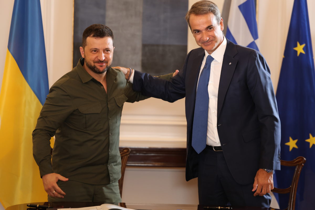 Μητσοτάκης - Ζελένσκι