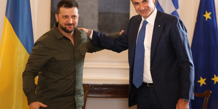 Μητσοτάκης - Ζελένσκι